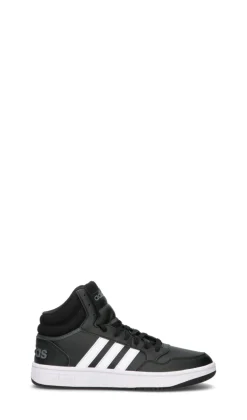 ADIDAS HOOPS 3.0 MID Sneaker uomo nera/bianca
