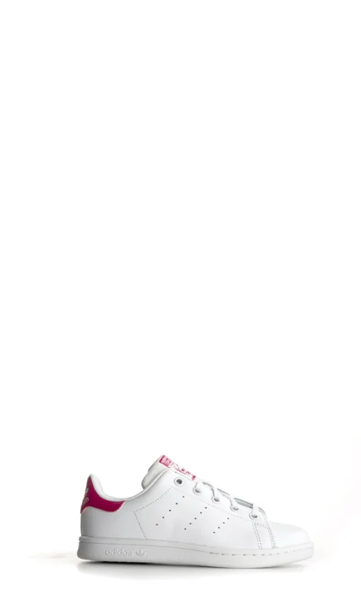 ADIDAS ORIGINAL STAN SMITH Sneaker bambina bianca/rosa in pelle