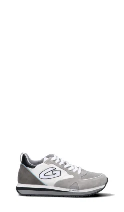 ALBERTO GUARDIANI Sneaker uomo grigia/marrone/bianca/nera in suede