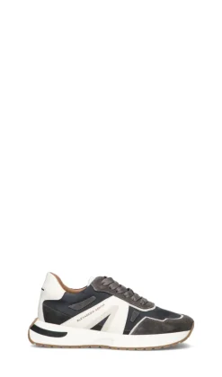 ALEXANDER SMITH Sneaker uomo grigia in suede