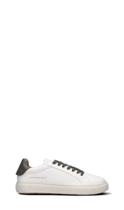 ALEXANDER SMITH Sneaker uomo bianca in pelle