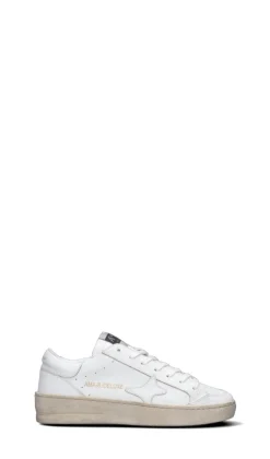 AMA-BRAND Sneaker donna bianca in pelle