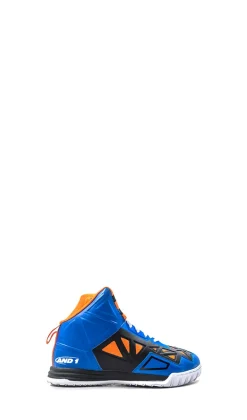 AND1 Scarpa da basket ragazzo blu/arancione