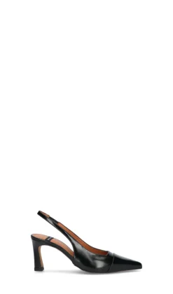 ANGEL ALARCON Slingback donna nera in pelle