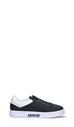 ARMANI EXCHANGE Sneaker uomo nera in pelle