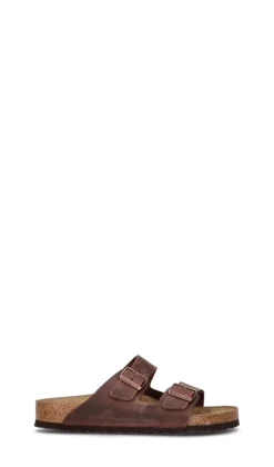 BIRKENSTOCK ARIZONA BS Ciabatta uomo testa di moro in pelle