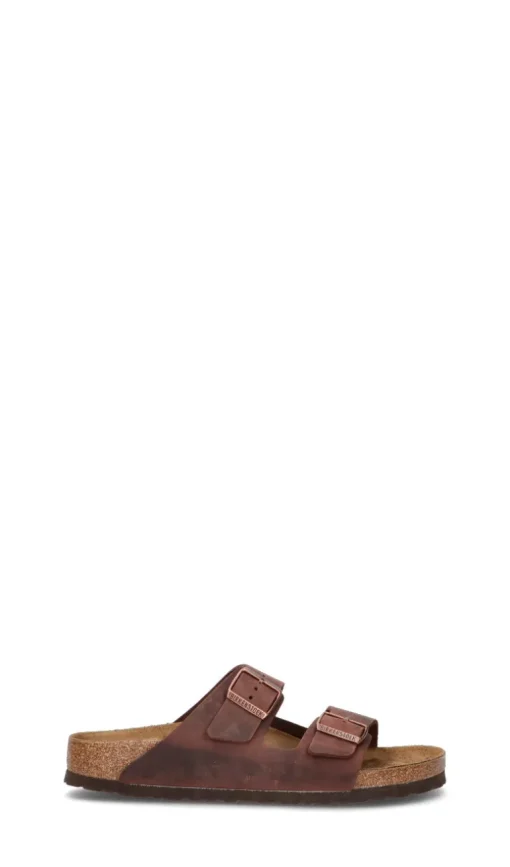 BIRKENSTOCK ARIZONA BS Ciabatta uomo marrone in pelle