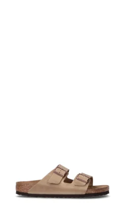BIRKENSTOCK Ciabatta uomo marrone in pelle
