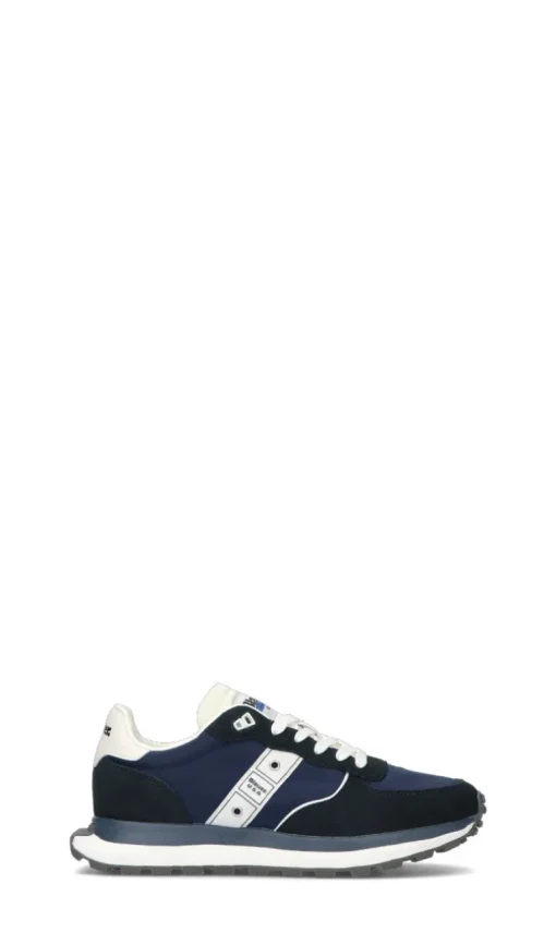 BLAUER Sneaker uomo blu in suede