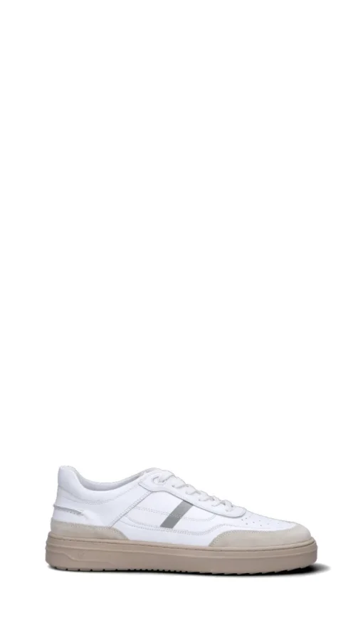CAFéNOIR Sneaker uomo bianca in pelle