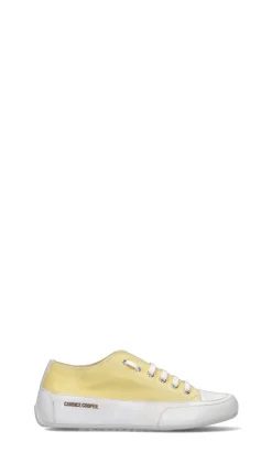 CANDICE COOPER. Sneaker donna gialla in pelle