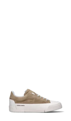 CANDICE COOPER. Sneaker uomo beige/bianca in suede