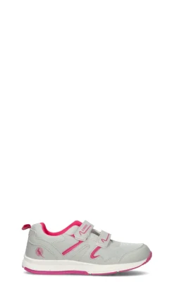 CANGURO Sneaker bimba grigia/rosa