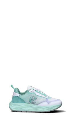 C-JEANS Sneaker donna acquamarina in pelle