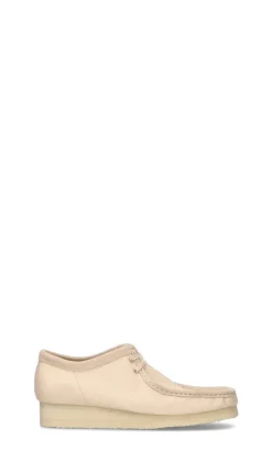 CLARKS ORIGINALS Mocassino uomo panna in suede