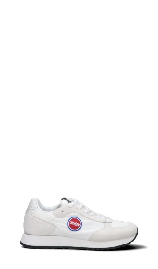 COLMAR Sneaker uomo bianca in suede