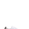 D.A.T.E. - BASE Sneaker donna bianca/platino in pelle