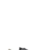 D.A.T.E. - HILL LOW Sneaker uomo nera in suede