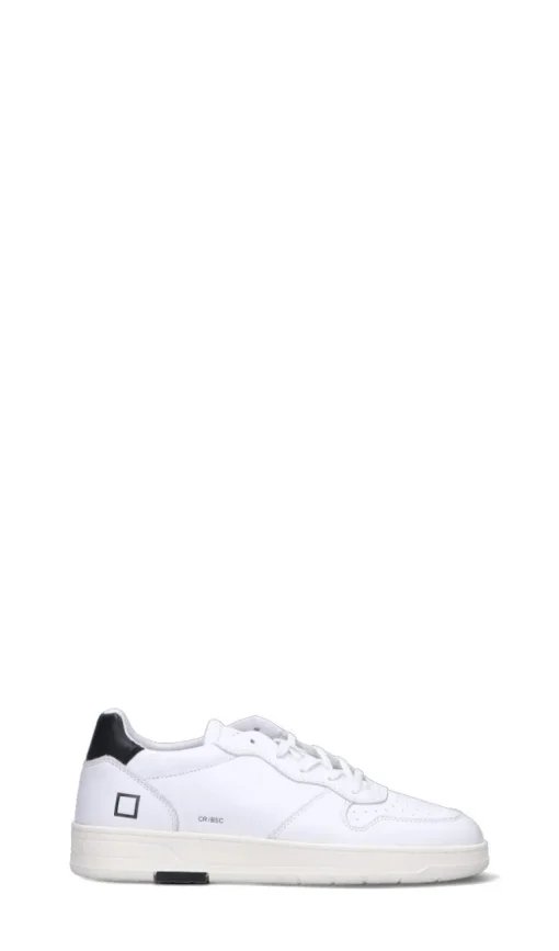D.A.T.E. Sneaker uomo bianca in pelle