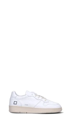D.A.T.E. Sneaker uomo bianca in pelle