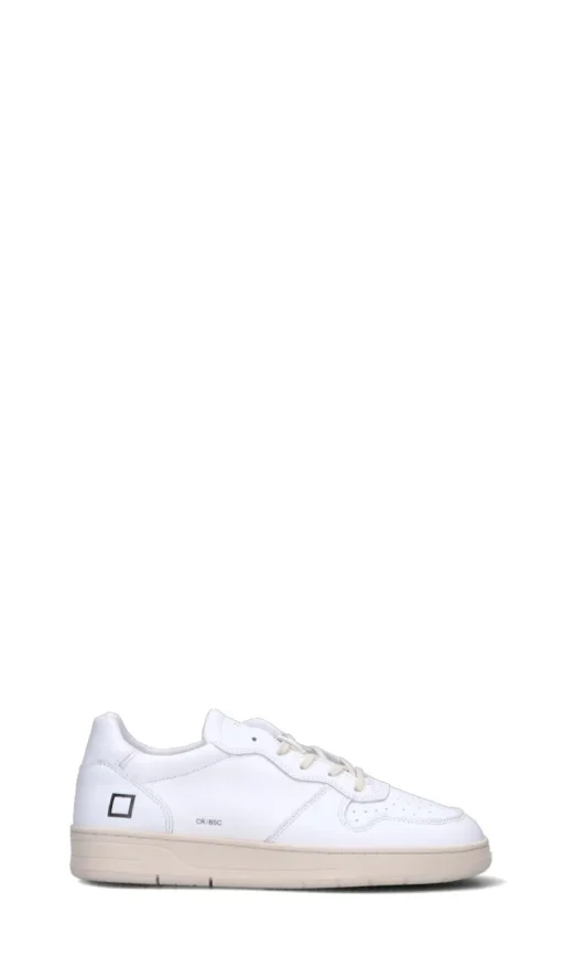 D.A.T.E. Sneaker uomo bianca in pelle