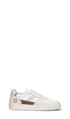 D.A.T.E. Sneaker uomo bianca/panna in pelle