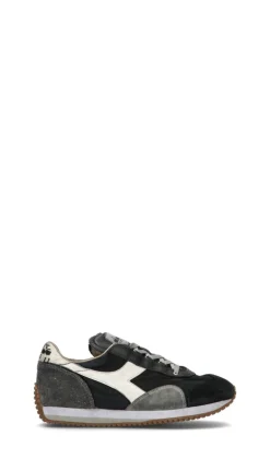 DIADORA HERITAGE - EQUIPE H DIRTY STONE WASH EVO Sneaker uomo nera in suede