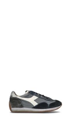 DIADORA HERITAGE - EQUIPE H DIRTY STONE WASH EVO Sneaker uomo blu in suede