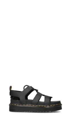DR. MARTENS Sandalo donna nero in pelle