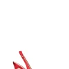 ENZO DI MARTINO Slingback donna rossa in pelle