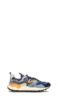 FLOWER MOUNTAIN Sneaker uomo blu in suede