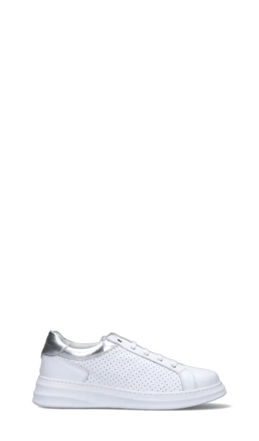 FRAU Sneaker donna bianca/argento in pelle