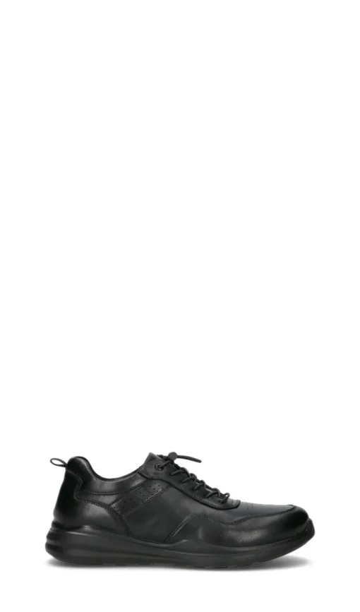 FRICKY Sneaker uomo nera in pelle