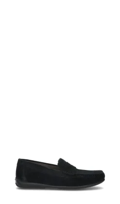 GEOX Mocassino uomo blu in suede