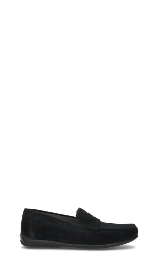 GEOX Mocassino uomo blu in suede