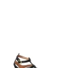 GEOX Sandalo donna nero in pelle
