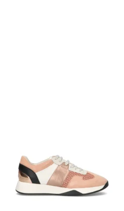 GEOX Sneaker donna rosa in suede