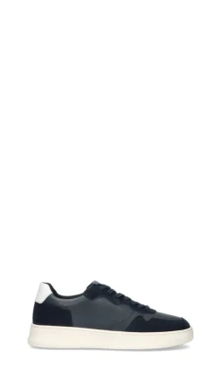 GEOX Sneaker uomo blu/bianca in pelle