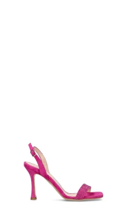 GIANMARCO F Sandalo donna fucsia in suede