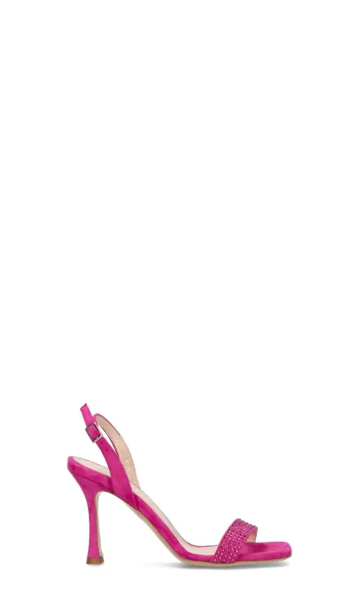 GIANMARCO F Sandalo donna fucsia in suede