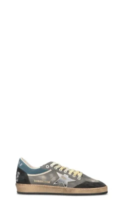 GOLDEN GOOSE BALL STAR DOUBLE UPPER WITHOUT HE Sneaker uomo grigia in pelle