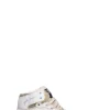 GOLDEN GOOSE SKY STAR Sneaker donna bianca/grigia in pelle