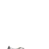 GOLDEN GOOSE Sneaker donna bianca/argento/oro in pelle