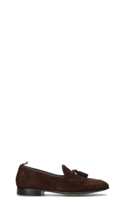 GREEN GEORGE Mocassino uomo marrone in suede
