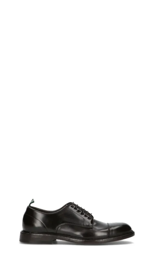 GREEN GEORGE Stringata uomo marrone in pelle
