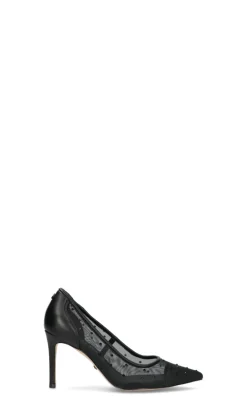 GUESS Décolleté donna nero in pelle