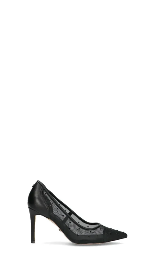GUESS Décolleté donna nero in pelle