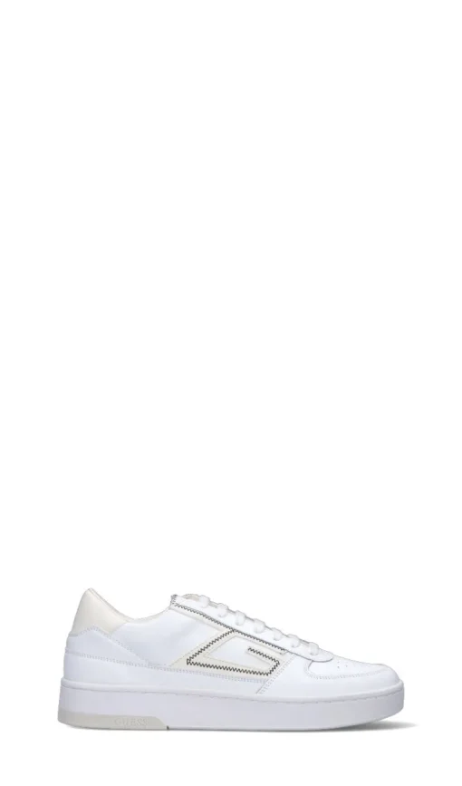 GUESS Sneaker uomo bianca in pelle