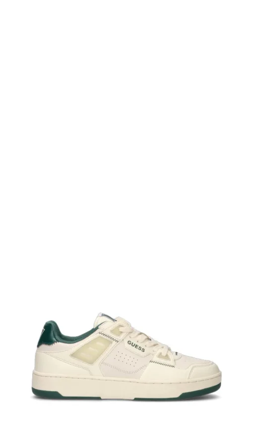 GUESS Sneaker uomo bianca/verde