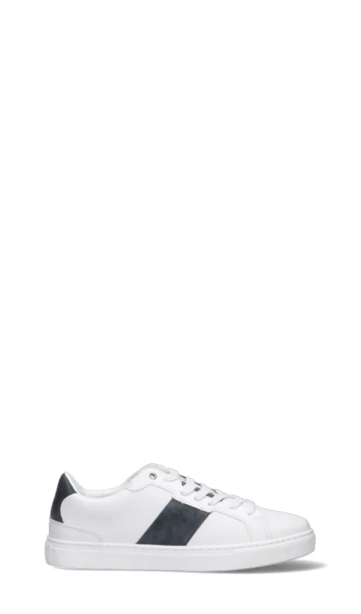GUESS Sneaker uomo bianca/blu in pelle